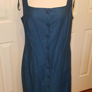 Marie St Claire size 14 midi, blue